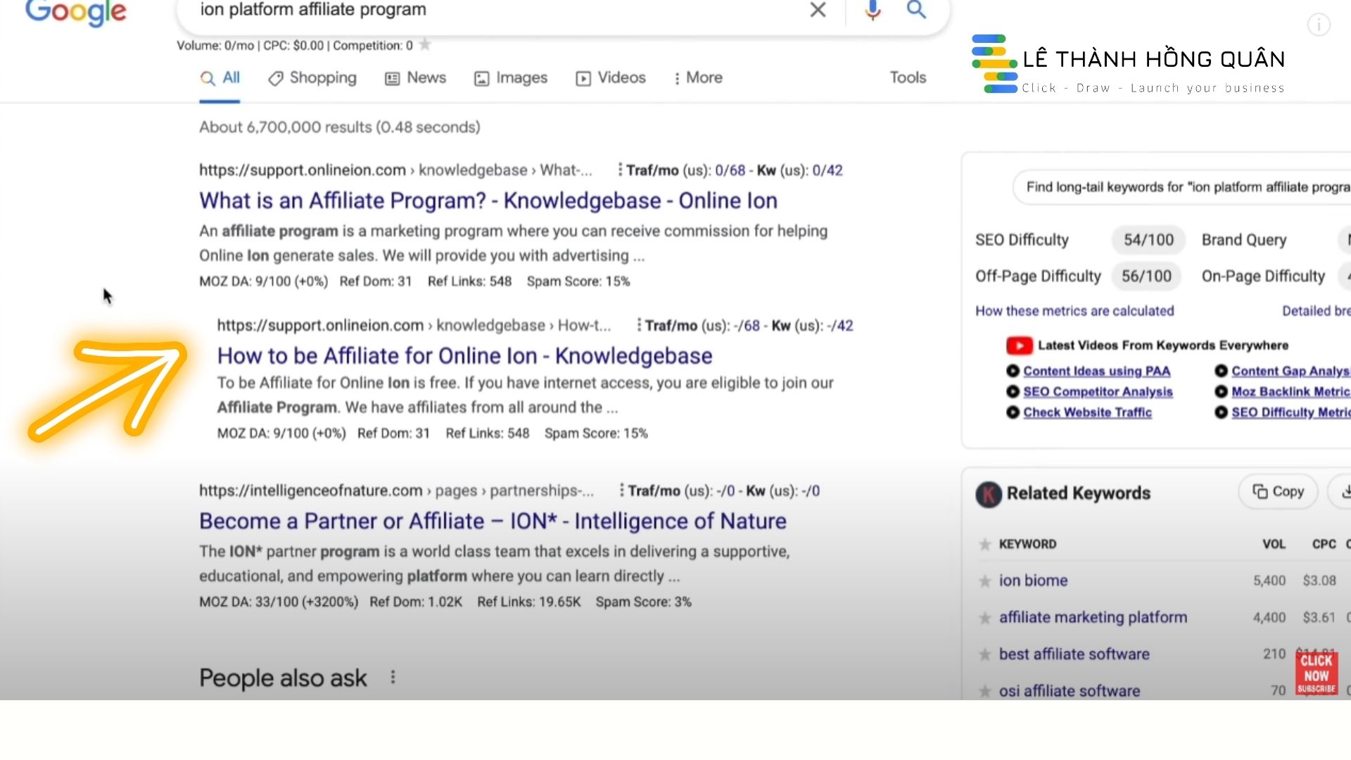 Hướng dẫn kiếm tiền online với Lê Thành Hồng Quân