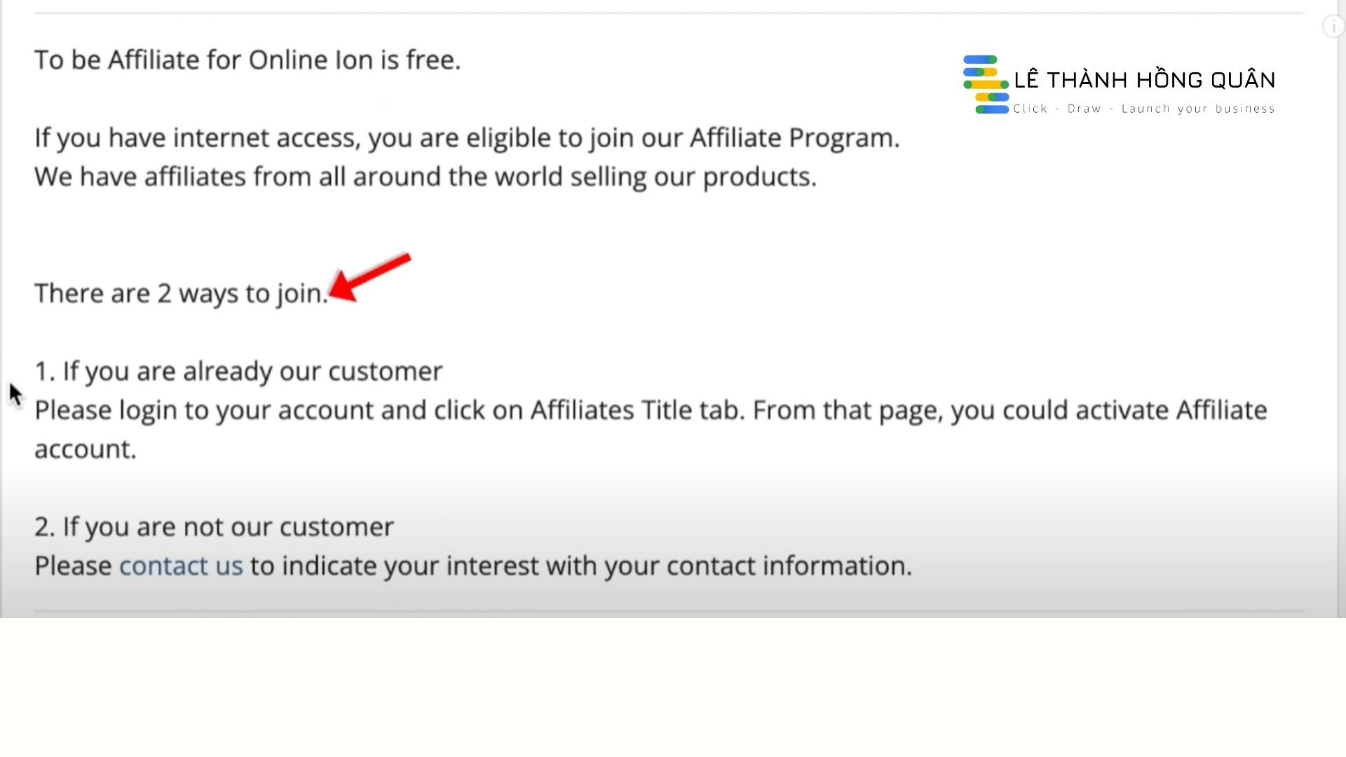 Hướng dẫn kiếm tiền online với Lê Thành Hồng Quân