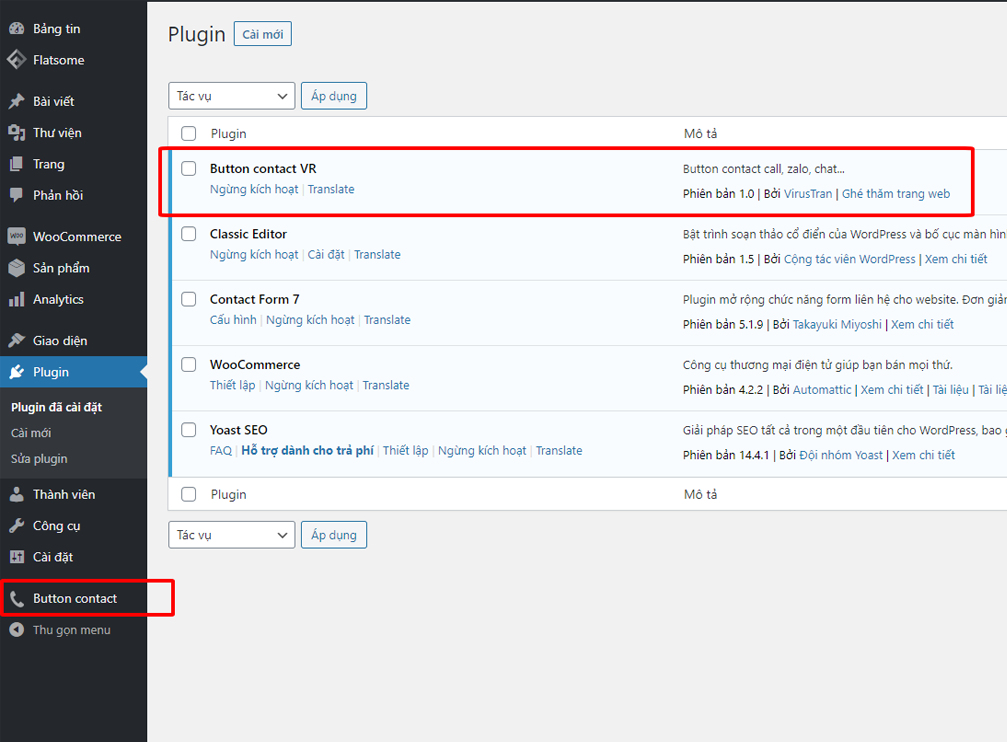 Hướng dẫn tạo nút gọi điện nhắn tin nhanh zalo viber facebook messenger